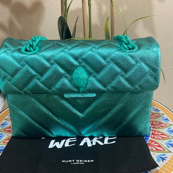 kurt geiger London Quilted Leather Shoulder Bag - Picture 6 of 13